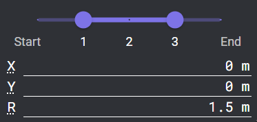 Constraint config panel